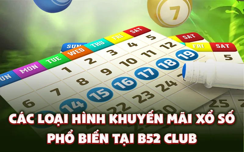 Các loại hình khuyến mãi xổ số phổ biến tại B52 Club Các loại hình khuyến mãi xổ số phổ biến tại B52 Club